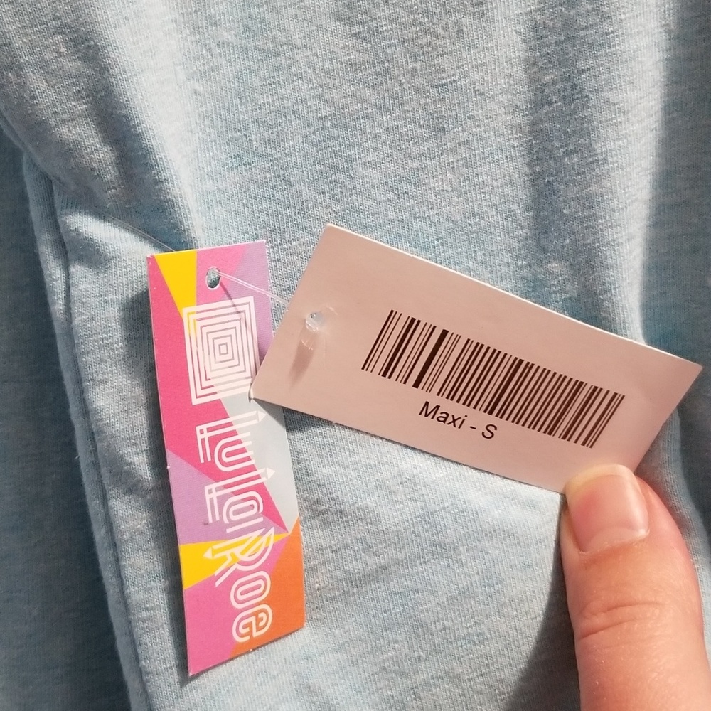 Light blue maxi